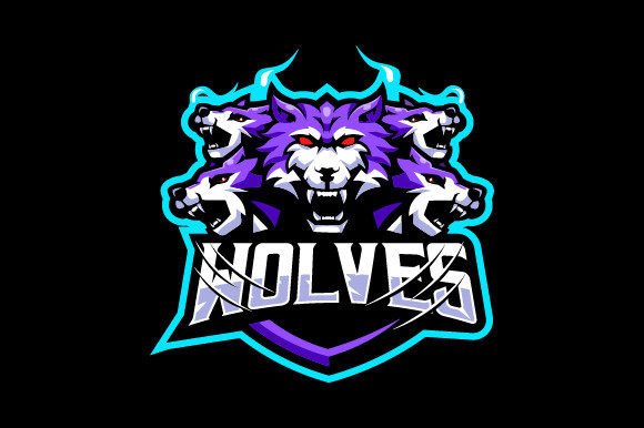 Angry Wolf Esport Logo: Perfect for Teams & Creators