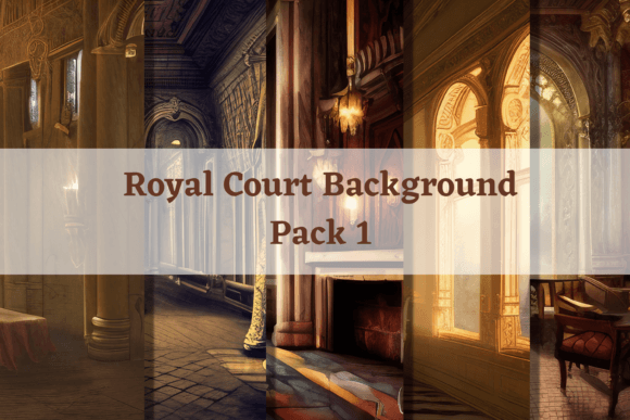 Fantasy Backgrounds Royal Court Pack 1: A Toolkit for Creative Workflows