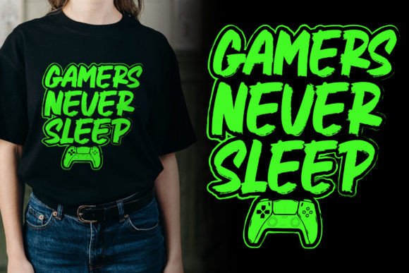 Gamers Never Sleep SVG: A Practical Asset for Creators and Merchants