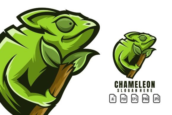 How a Chameleon Mascot Logo Adapts to Your Creative Ambitions