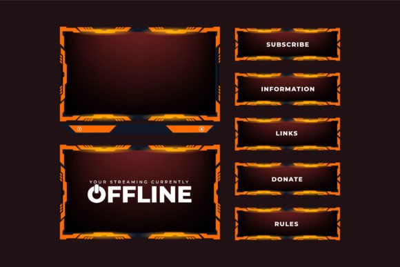 The Design Appeal of a Live Screen Interface Border Vector