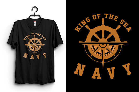 The King of the Sea T-Shirt Design: A Versatile Asset for Creative and Commercial Workflows