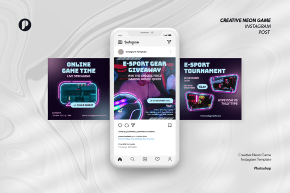 The Neon Edge: Capturing the Gaming Audience on Instagram
