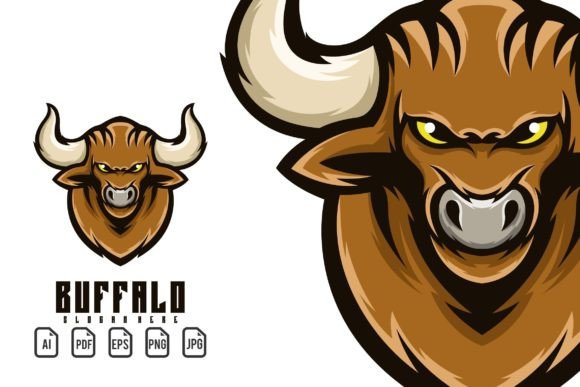 The Power and Versatility of the Buffalo Mascot Logo Template