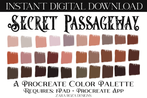 The Secret Passageway Procreate Palette: Your Portal to Creative Worlds