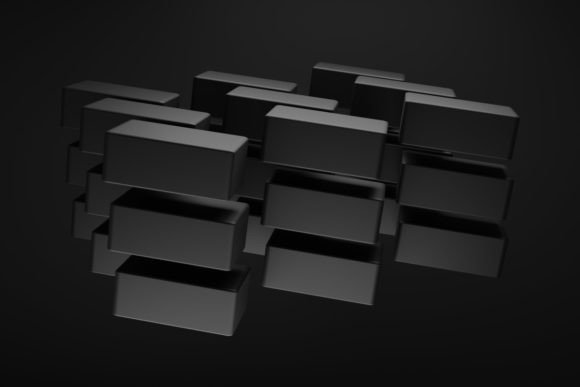 The Silent Power of 3D Black Shapes in Modern Design