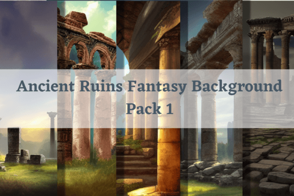 Unleash Your Creativity with Fantasy Backgrounds Ancient Ruins