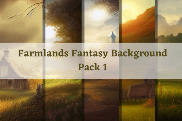 Unlock Creative Worlds with Fantasy Farmlands Illustrations