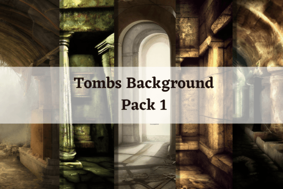Unlocking Creative Narratives: The Power of Fantasy Background Tombs Image Pack 1
