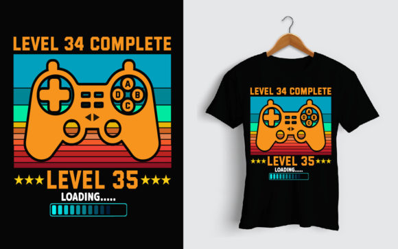 Unlocking the Power of Custom Celebration: The Guide to Level 34 Gamer Birthday T-Shirt Designs
